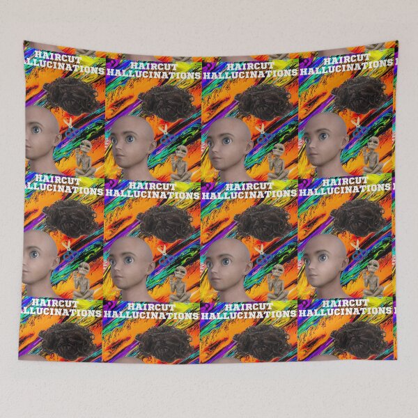 Item preview, Haircut Hallucinations designed and sold by CannyGoods.