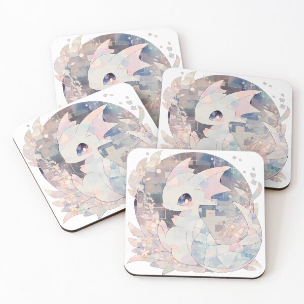 Item preview,  Chibi Cute Pink Crystalline Dragon  designed and sold by Lucidorium.