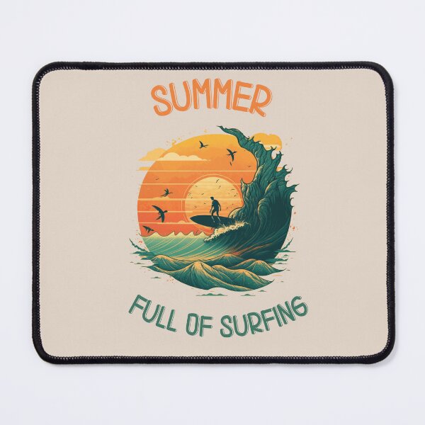Item preview, Summer full of surfing designed and sold by SunnyFunnyArt.