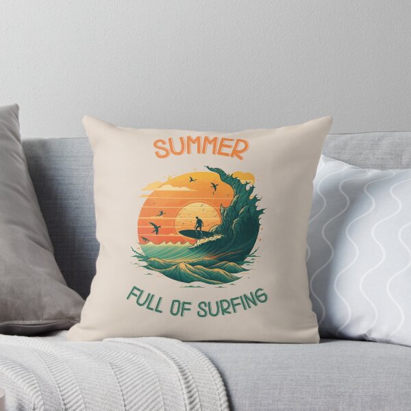 Item preview, Summer full of surfing designed and sold by SunnyFunnyArt.