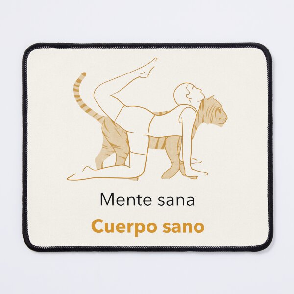 Item preview, Mente Sana, Cuerpo Sano - Camiseta de Yoga designed and sold by ARUN VASWANI.