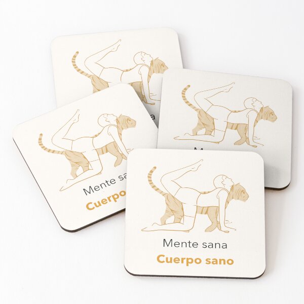 Item preview, Mente Sana, Cuerpo Sano - Camiseta de Yoga designed and sold by ARUN VASWANI.
