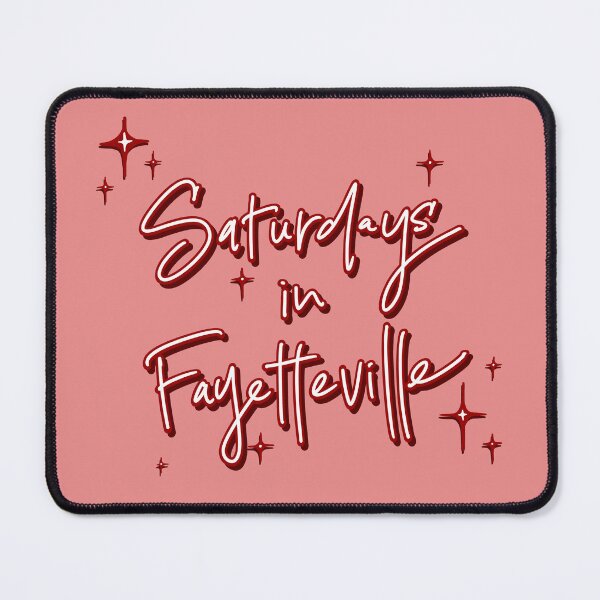 Item preview, Saturdays in Fayetteville, Arkansas, Go Hogs, WPS, Pink Arkansas, Arkansas Girl, WPS, Arkansas Football, Razorback Football designed and sold by Clancy Rodgers.