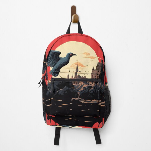 Item preview, castle with red sky moon designed and sold by angelf891.