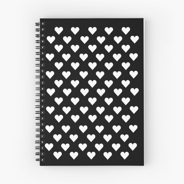 Item preview, Small WHITE & BLACK LOVE HEARTS designed and sold by RachelMacht.
