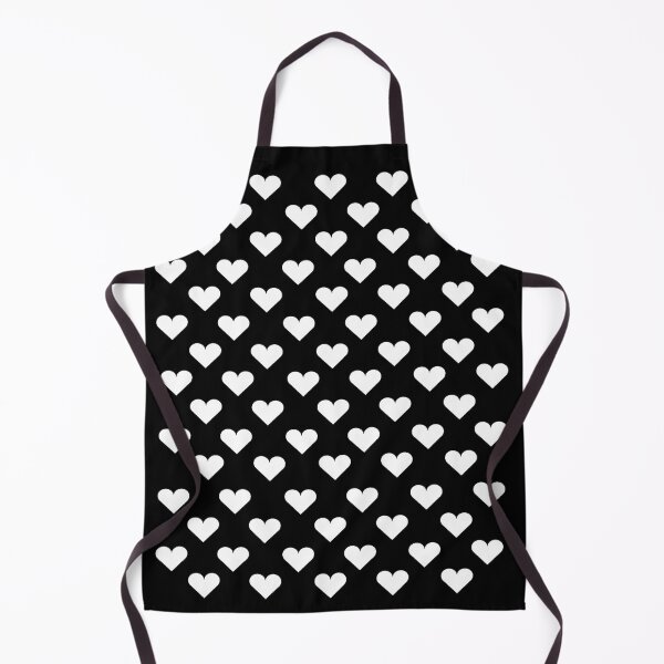 Item preview, Small WHITE & BLACK LOVE HEARTS designed and sold by RachelMacht.