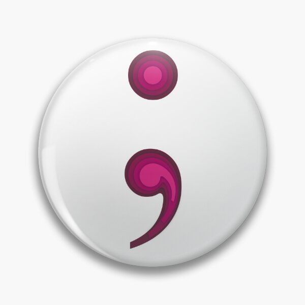 Item preview, Pink semicolon designed and sold by mia-alice85.