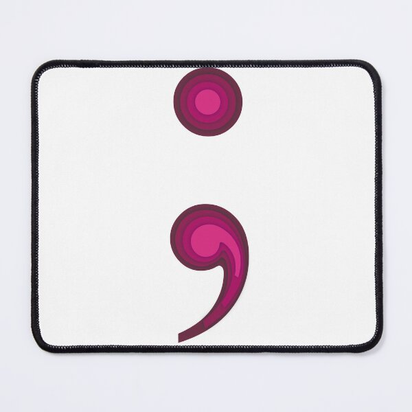 Item preview, Pink semicolon designed and sold by mia-alice85.