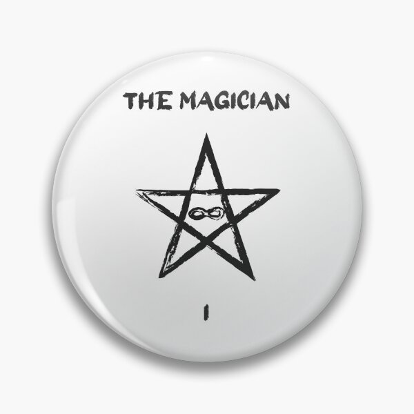 Item preview, The Magician Black-Tarot designed and sold by Aion-design.