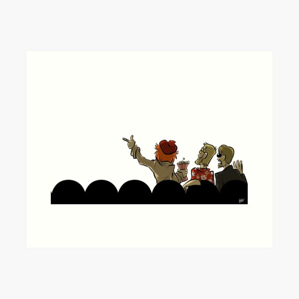 Let the Credits Roll Art Print