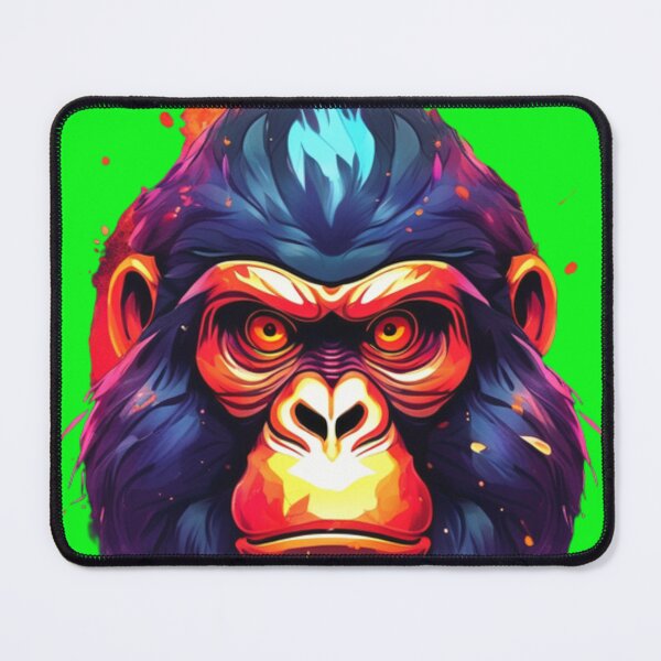 Item preview, A detailed illustration ape head designed and sold by aipaint.
