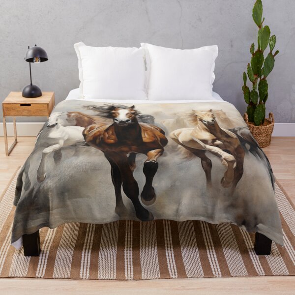 Item preview, Horses Untamed Running Free designed and sold by Myra365Art.