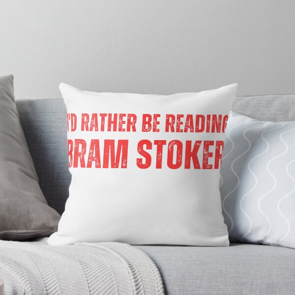 Item preview, I'd Rather Be Reading Bram Stoker designed and sold by AuthorsRule.