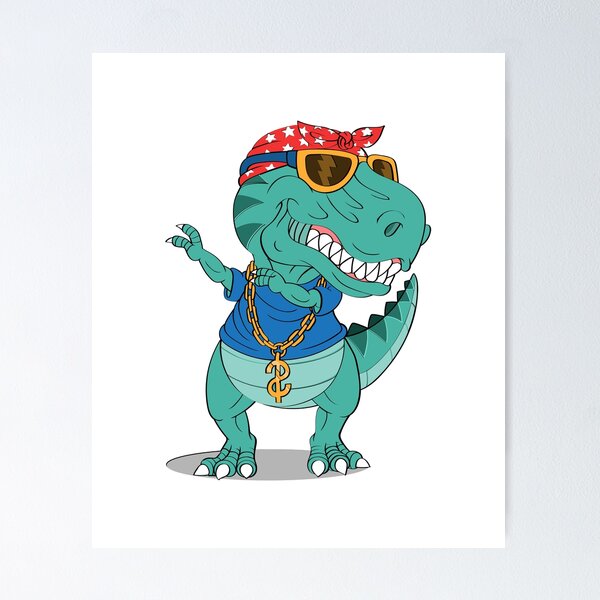 Item preview, Cool Dinosaur With Sunglasses designed and sold by MoaaStore.