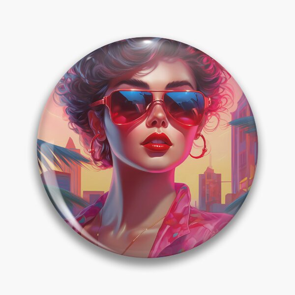 Artikelvorschau, Miami Sunset Glow entworfen und verkauft von Wallart-Nisyo.