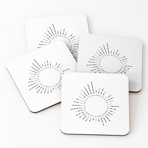 Item preview, Morse Code Letters and Numbers  designed and sold by AnnSign.