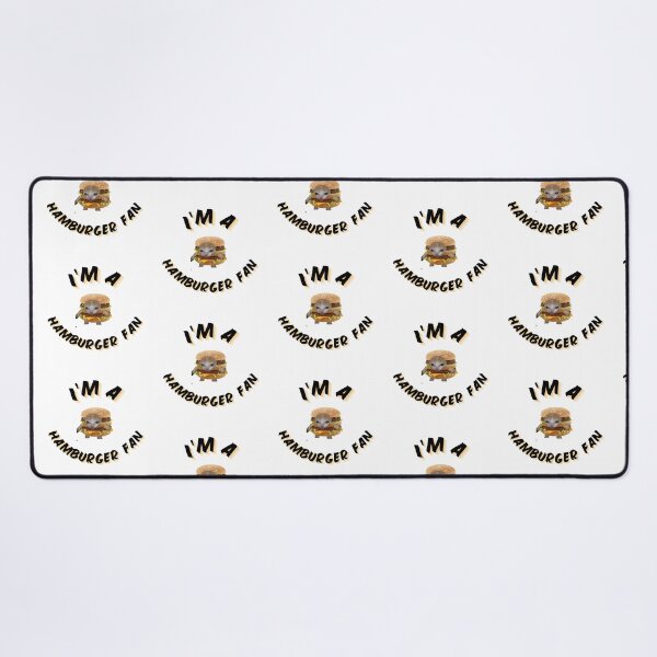 Item preview, I'm a Hamburger Fan Cat designed and sold by BullShitShop23.