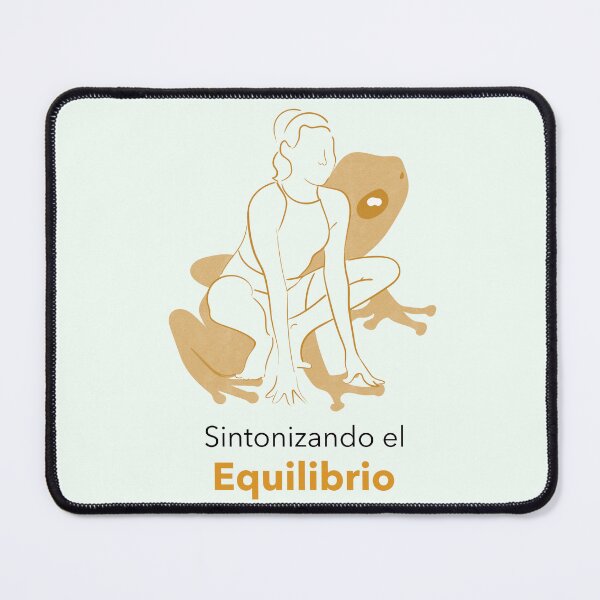 Item preview, Sintonizando el Equilibrio - Camiseta de Yoga designed and sold by ARUN VASWANI.