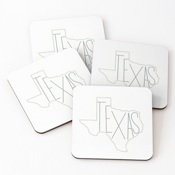 Item preview, Texas State Outline - White designed and sold by GooseCafe.