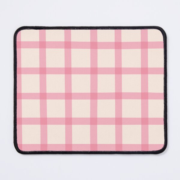 Item preview, Warm pattern - pink check designed and sold by Pasteltone.