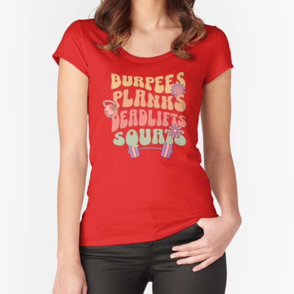 Item preview, Burpees Planks Deadlifts Squats designed and sold by savagecurrent.