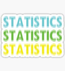 statistics yup timmy t Sticker