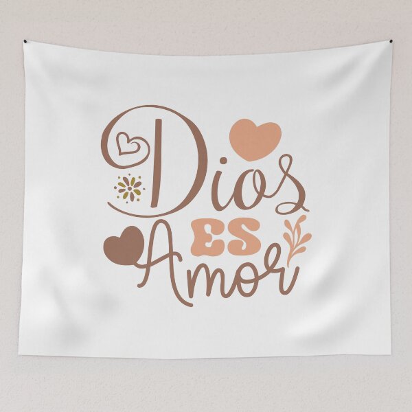 Item preview, Dios Es Amor Frases Religiosas Christian Spanish designed and sold by mariejosee22.