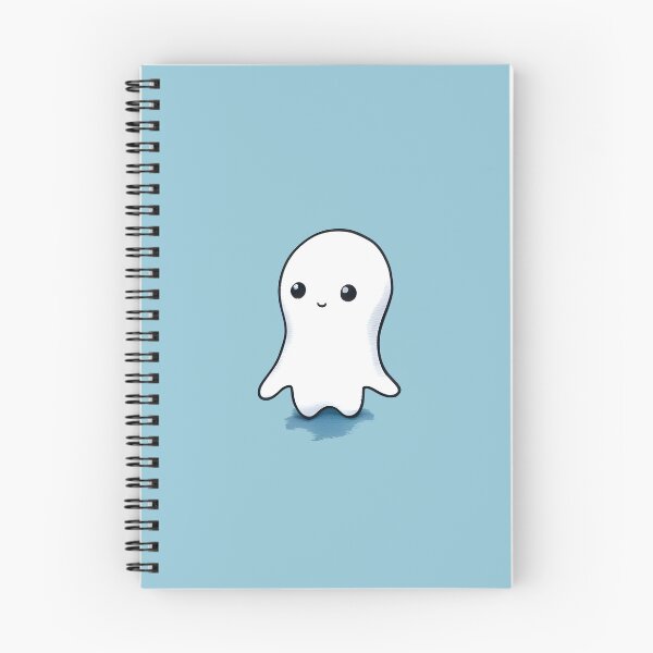 Item preview, Friendly Ghost | Spooky cute, light blue designed and sold by General-Corner.