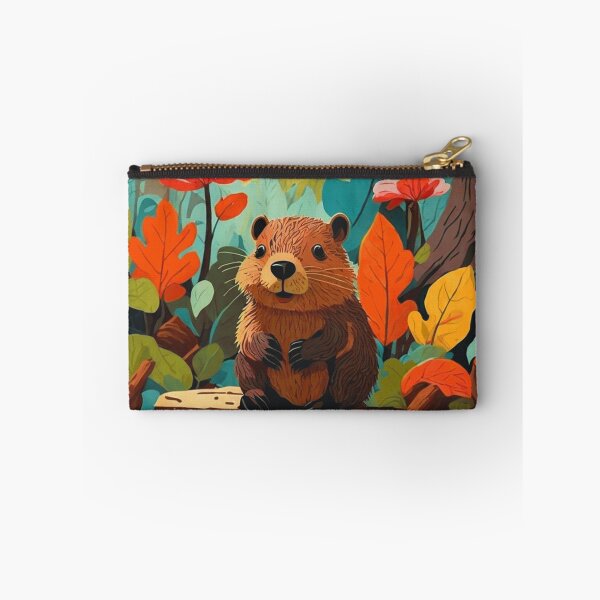 Item preview, Beaver in color designed and sold by ArtfullMinds.