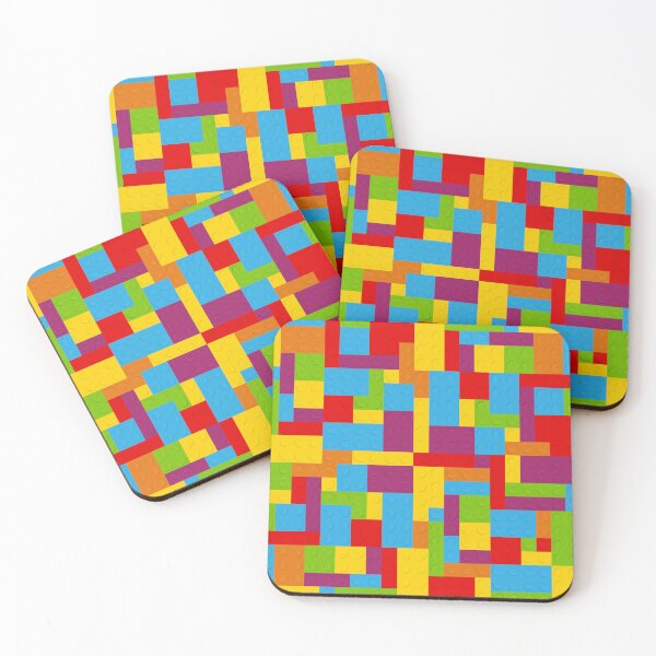 Item preview, Vibey Colorful Block Pieces  designed and sold by TheFullFantasy.