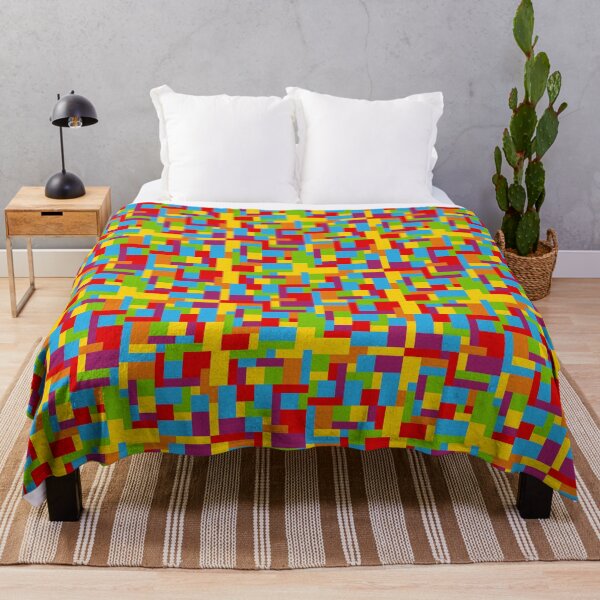Item preview, Vibey Colorful Block Pieces designed and sold by TheFullFantasy.
