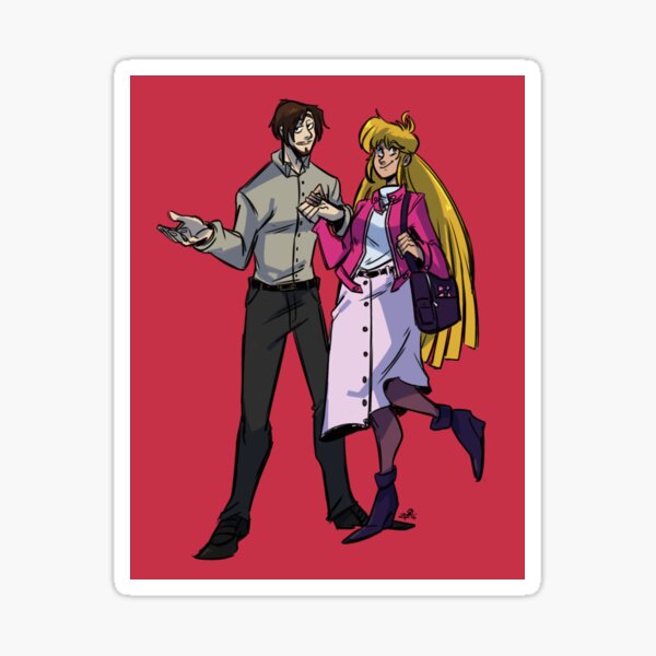 Dan & Yuna Sticker