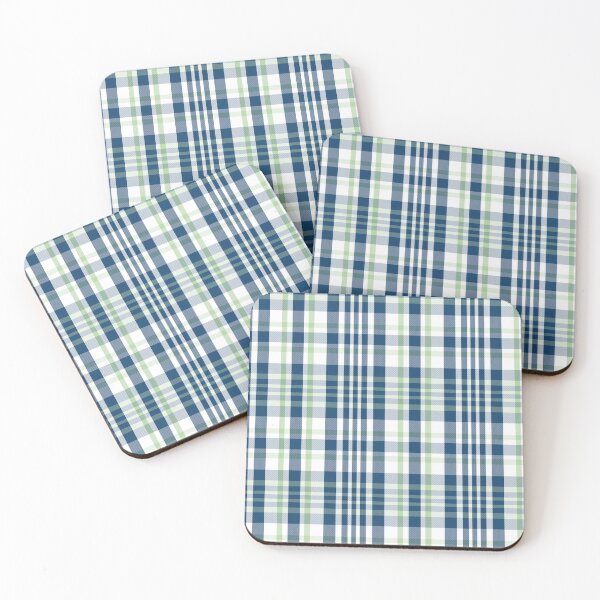 Item preview, Summer Aesthetic Sorcha 1 Hand Drawn Textured Plaid Pattern designed and sold by GenAumonier.