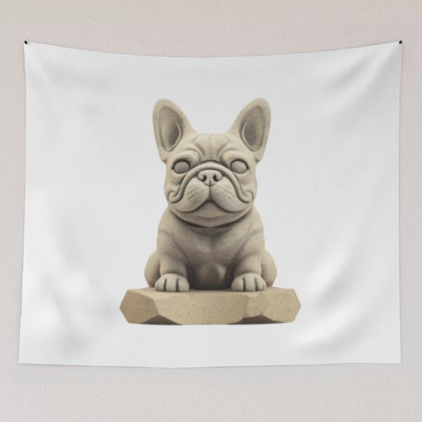 Item preview, Frenchie Statue French Bulldog  designed and sold by PetsEnough.