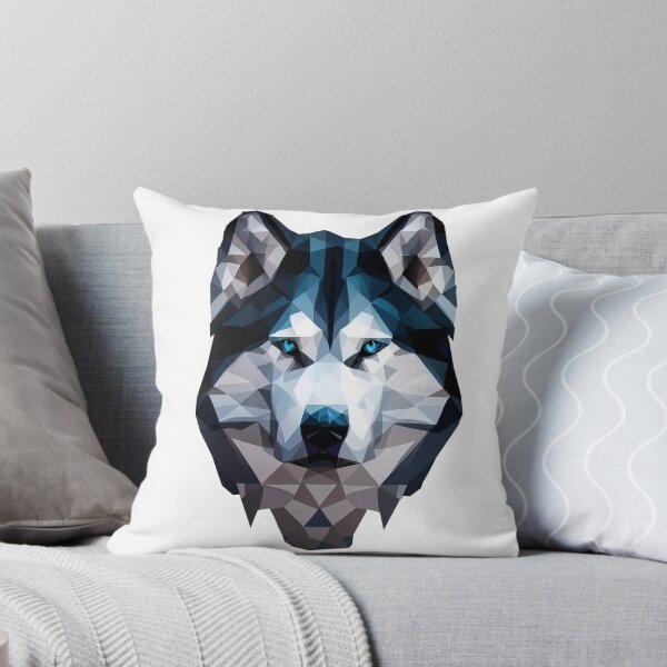 Artikelvorschau, geometric colorful husky entworfen und verkauft von Fantes.