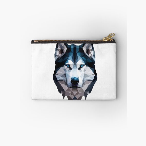 Item preview, geometric colorful husky designed and sold by Fantes.