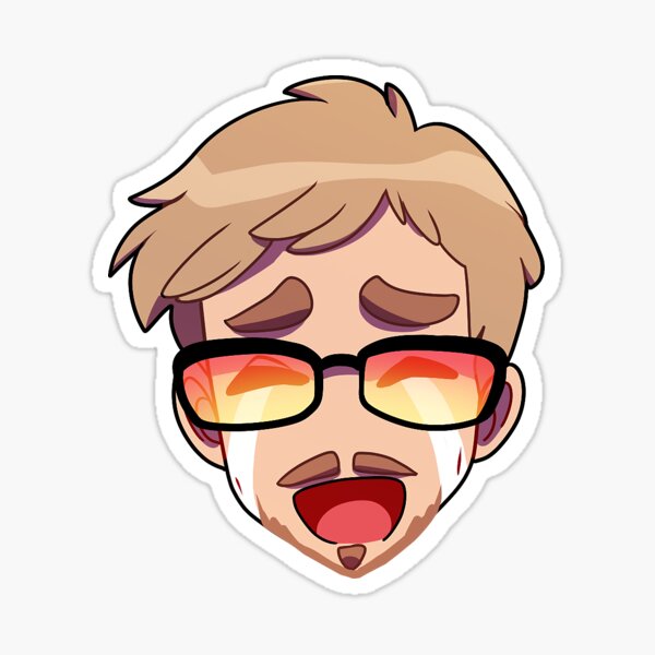 J-Bob headshot Sticker