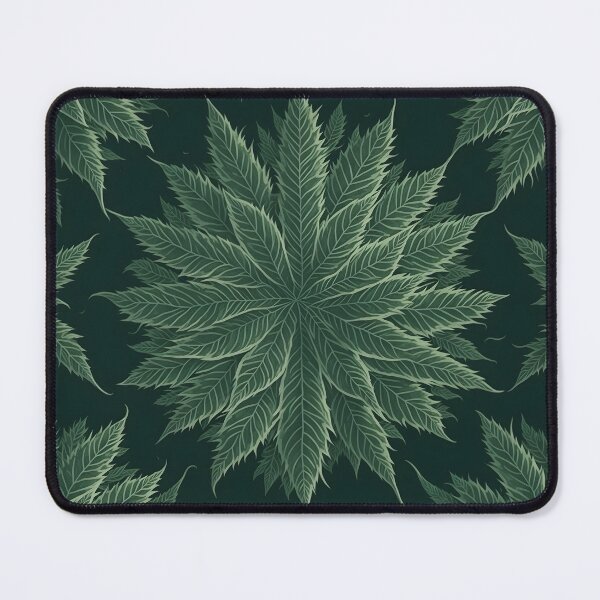 Item preview, Weed Leaf Mandala Pattern designed and sold by EddieBalevo.