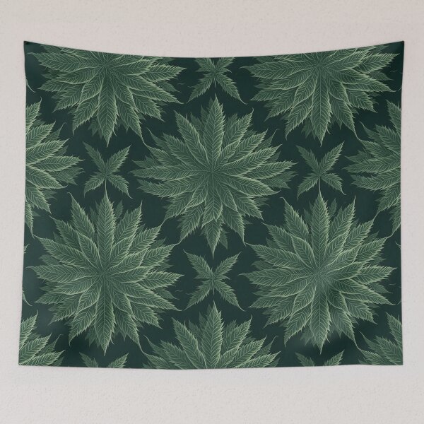 Item preview, Weed Leaf Mandala Pattern designed and sold by EddieBalevo.