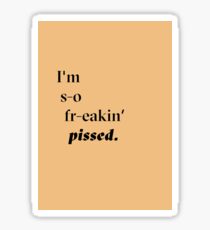 white chicks Sticker
