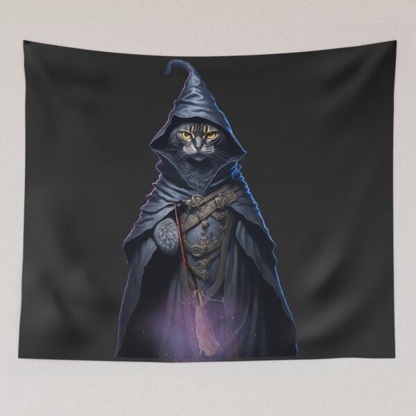 Item preview, Wizard kitty designed and sold by CustomArtistry.