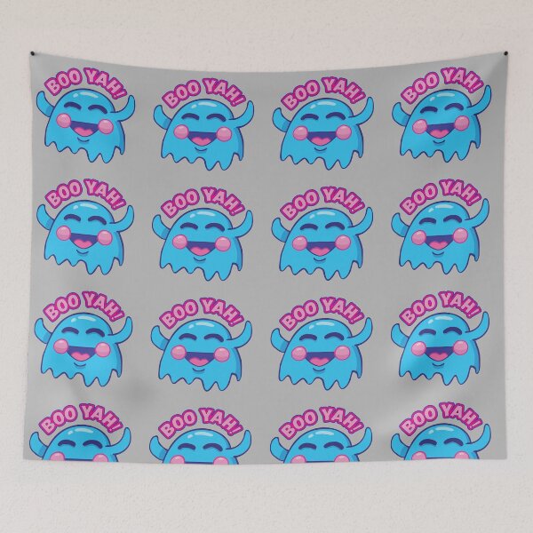 Item preview, Boo Yah Ghost 2 designed and sold by DynamiteSticker.