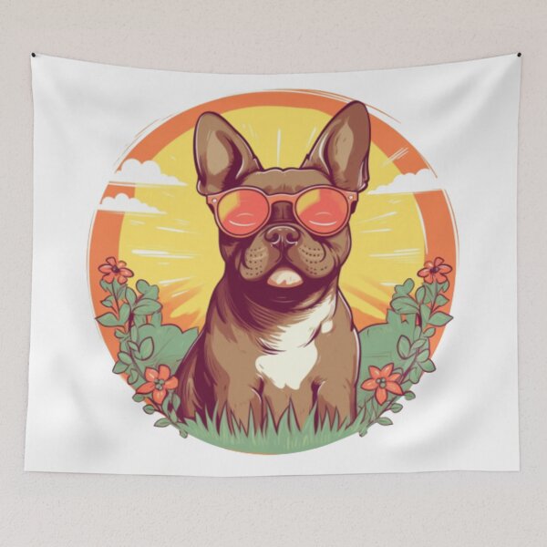 Item preview, Frenchie in the Summer French Bulldog  designed and sold by PetsEnough.