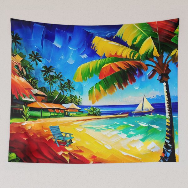 Item preview, Hawaiian Resort designed and sold by ArtFactoryAI.