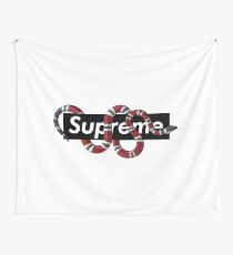 Snake Logo Wall Tapestry