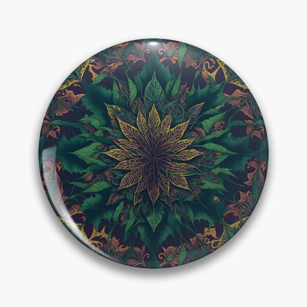 Item preview, Marijuana Leaf Mandala Pattern designed and sold by EddieBalevo.
