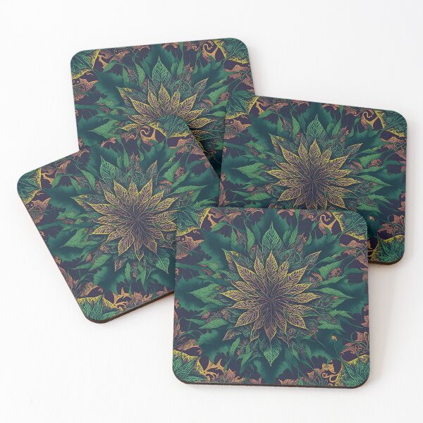 Item preview, Marijuana Leaf Mandala Pattern designed and sold by EddieBalevo.