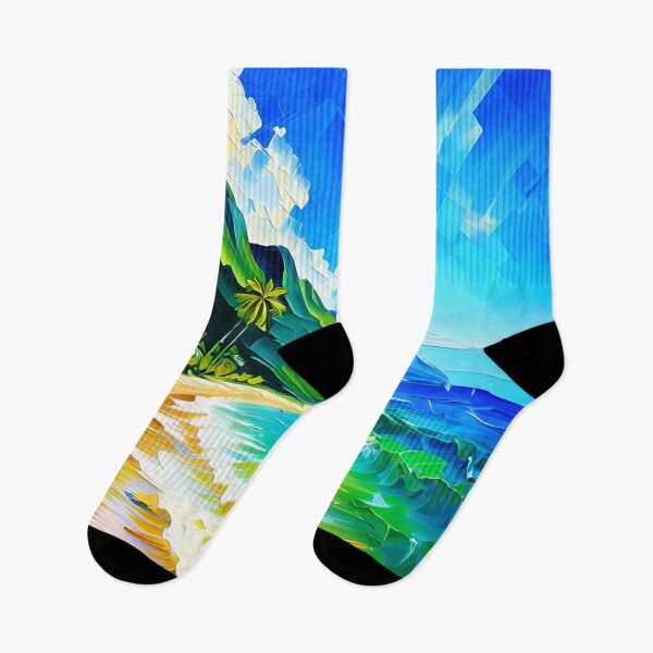 Item preview, Hawaiian Beach designed and sold by ArtFactoryAI.