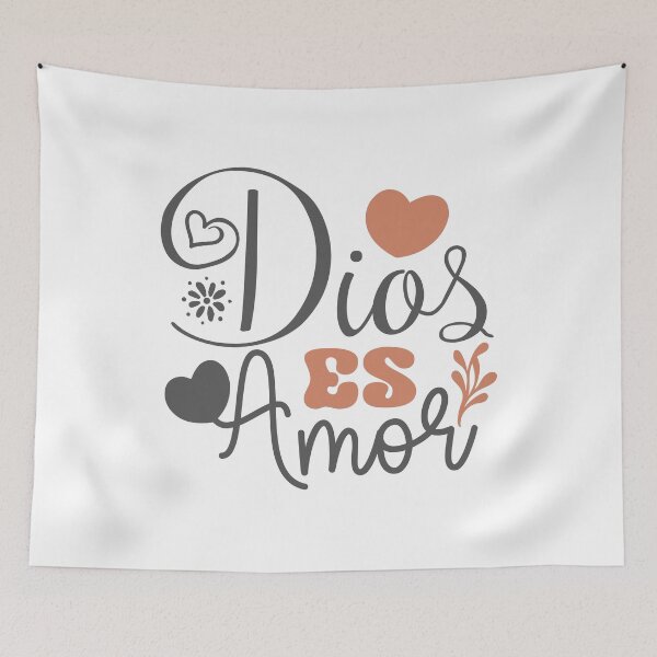 Item preview, Dios Es Amor Frases Religiosas Christian Spanish designed and sold by mariejosee22.