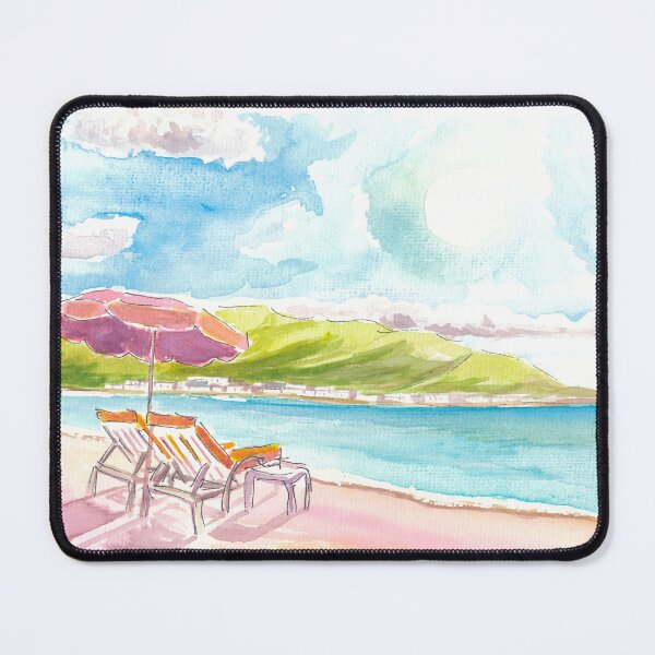 Item preview, Dreaming Away to Orient Bay Beach Saint Martin Caribbean designed and sold by artshop77.